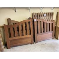 2-delige houten poort BRITISH GATES afm 120x130cm per stuk